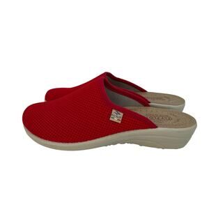 Fly Flat women’s mesh ortho mules sandals shoes. Made in Italy
